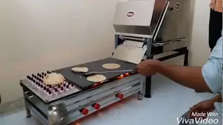 Chapati making machine/ Roti making machine/ semi automatic chapati machine - maker NIRAV