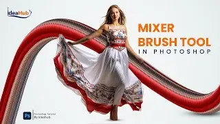 Mixer Brush Tool | Pixel Stretch Effect in Photoshop | Photoshop Tutorial | #photoshop