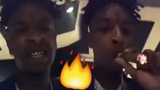 21 Savage Previews NEW Song & Smokes "ISSA" Cigar