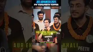Class ka DON! 💀 JEE Advanced 2025 Topper!  