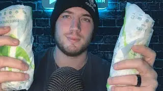 Asmr mukbang Taco Bell