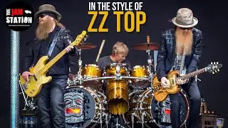 ZZ Top Style Blues Rock Backing Track in G Minor