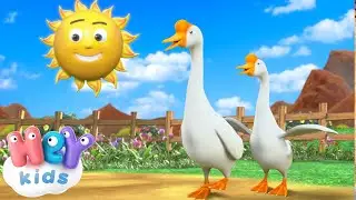 Солнце, сияй! ☀️🪿 Детская песня про гусей | HeyKids - Мультики для детей