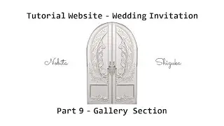 Tutorial Website Wedding Invitation - Part 9 - Gallery Section