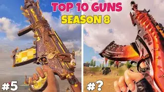 Top 10 Best Guns in SEASON 8! of cod mobile battle royale | best assault rifle cod mobile season 8
