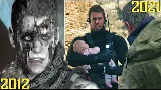 Chris Redfield Saddest Moments - Piers vs Ethan Winters - RE6 vs Resident Evil 8 Village