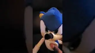 My Sonic plush NEW