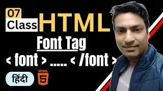 HTML font and its attributes color, size and face Tag Explained | Learn to Style Text in HTML