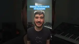 Making A Hi Hat Using Noise In A #Sample #musicproducer #musicproduction #beatmaker #drums #logic