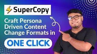 Supercopy.AI Review | Craft Persona Driven Content Change Formats in One Click