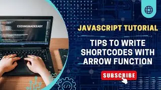 JavaScript Tutorial | Arrow Function in JavaScript | Tips Short Codes | 
