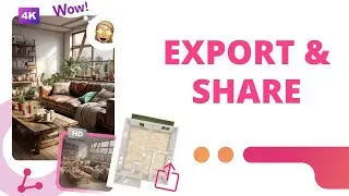 Export & Share projects - Lesson 7, Room Planner App