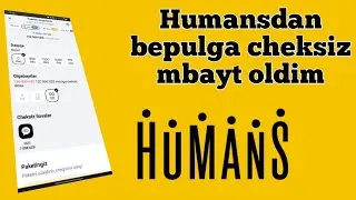 Humansdan bepulga internet paket oldim