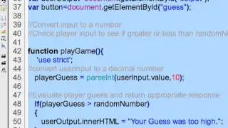 Passing JS Lint