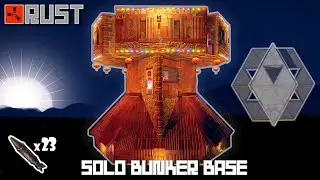 [PATCHED] Revised Circle Bunker Base | Cheap & Compact | Solo Base Design 2022