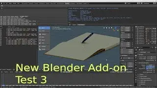Animated Sketchbook - Rendered With Blender Eevee