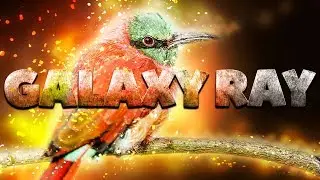 Galaxy Ray Effect in Adobe Photoshop CC 2019 ( Tutorial )