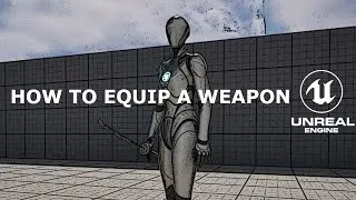 How to Equip a weapon in Unreal Engine 5 (easy)