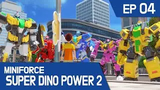 [MINIFORCE Super Dino Power2] Ep.04: A Hard Day of Babysitting
