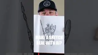 Make my sketch real with ai, how will it look?#firefly #aiart #generativeai #communityxadobe
