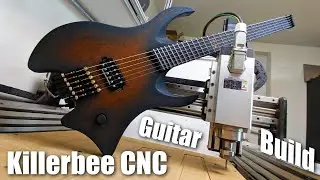 Dark Art Guitars "The Watcher" Headless Guitar Build feat. RatRig Killerbee CNC