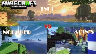 BEST 3 SHADERS MINECRAFT PE | MCPE SHADERS NO LAG RAM 1GB | TSPE - ADIN'S - NOROBER