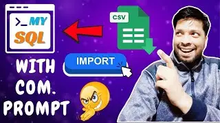 ✅ Import CSV to MySQL in Seconds Using CMD! (No Software Needed)