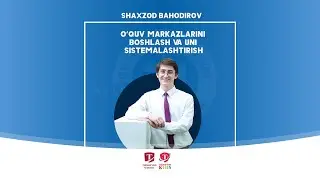 O'quv markazlarini 0 dan boshlash va uni sistemalashtirish - Harry Thompson