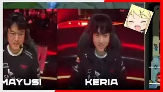 Keria speaks Japanese to celebrate his Victory