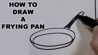 How to Draw a Frying Pan