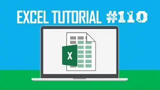 Excel Tutorial 