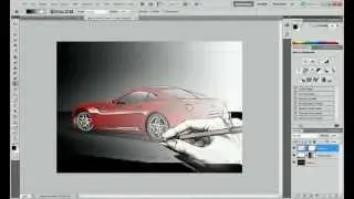 How to convert the photo to hand drawing by using Photoshop - Tutorial (6)