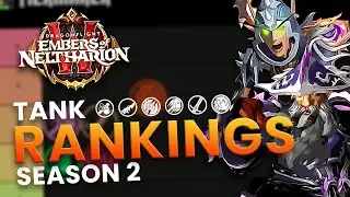My Tank Rankings for Season 2...