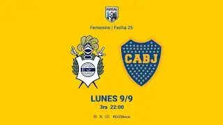 FUTSAL AFA ♀️ 3ra | Fecha 25 | Gimnasia y Esgrima La Plata 🆚 Boca Juniors