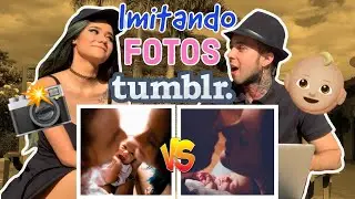 IMITANDO fotos TUMBLR en FAMILIA 👨‍👩‍👦 // NUEVA DINÁMICA 🙌