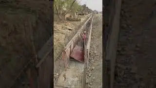 RCC Drain Shuttering | RCC Drain | Construction site visit  | Engineering Guru
