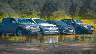 Вилейско-Минский канал. Маршрут. Mitsubishi L200 | Ford Ranger | Volkswagen Touareg | Renault Kaptur