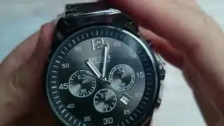 MEGIR 2010 Mens Quartz Watch with Date Function