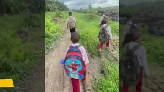 PERJALANAN SISWA SISWI SD KERUING (SD SENGKAWANG) DAN TK SENGKAWANG KE SEKOILAH