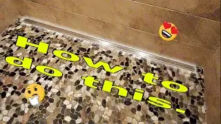 How to install a linear drain step by step