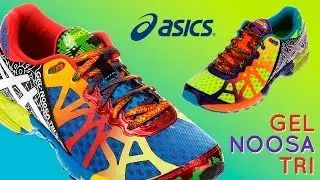 Tênis Asics Gel Noosa TRI - Tenis com cores marcantes e criativas.