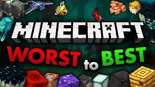 Ranking Every Minecraft Update From WORST to BEST (1.0-1.21)