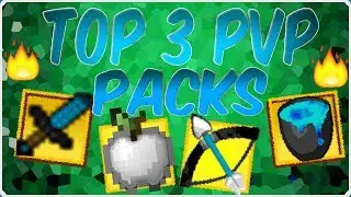 Minecraft: Top 3 PvP UHC Texture Packs NO LAG FPS BOOST | 1.7/1.8/1.9/1.10 16x MC Resource Packs