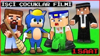 MINECRAFT WORKER CHILDREN MOVIE! 😱 - (1 Hour)