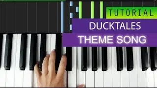 Ducktales Theme Song - Piano Tutorial + MIDI Download