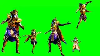 golden Pharaon x suit emote green screen video||