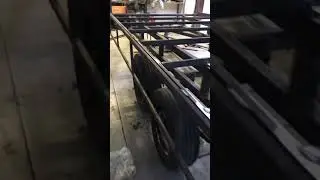 Платформа для перевозки ульев.