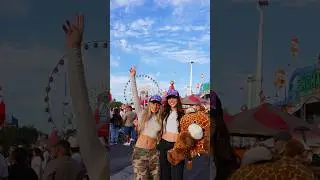 WE ALMOST PUKED. NEW YT VIDEO OUT NOW! #wlw #ocfair #couple