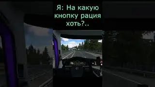 Когда давно не заходил в игру и забыл управление. Euro Truck Simulator 2