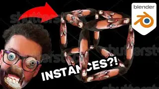 Instance on Edges with Geometry Nodes - Blender 4.1 Tutorial